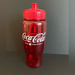 Coca Cola water bottle red BPA-free plastic
